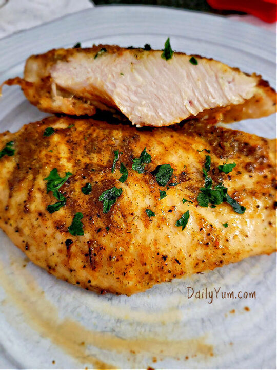 Air Fryer Chicken Breast. Juicy and Tender Daily Yum