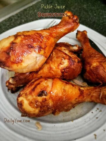 Air Fryer Pickle Juice Chicken Drumsticks - Daily Yum